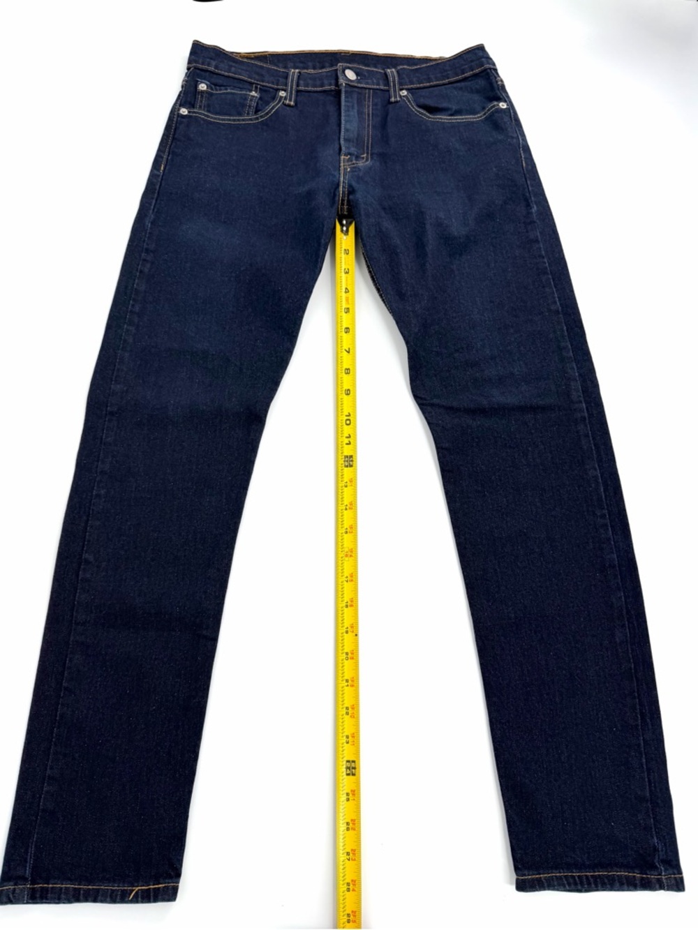 Levi’s 512 Slim Fit Jeans Men’s W32 L32 Blue Denim - Picture 9 of 13